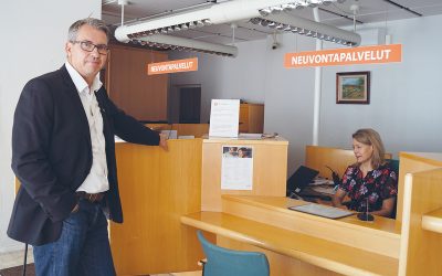Osuuspankki remontoi pankkisalinsa tähän päivään