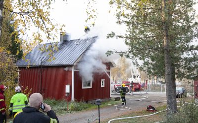 Maanantainen tulipalo sai alkunsa omakotitalon keittiöstä