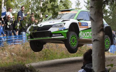 Rallivauhtia Petäjävedellä