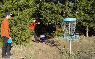 Frisbeegolfrata on Petäjäveden helmi
