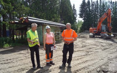 Lämpölaitoksen pihalta kaivettiin jopa haudattuja auton osia (Juttu vain tilaajille)