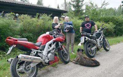 Maris Mäkinen viihtyy moottoripyörän selässä (Juttu vain tilaajille)